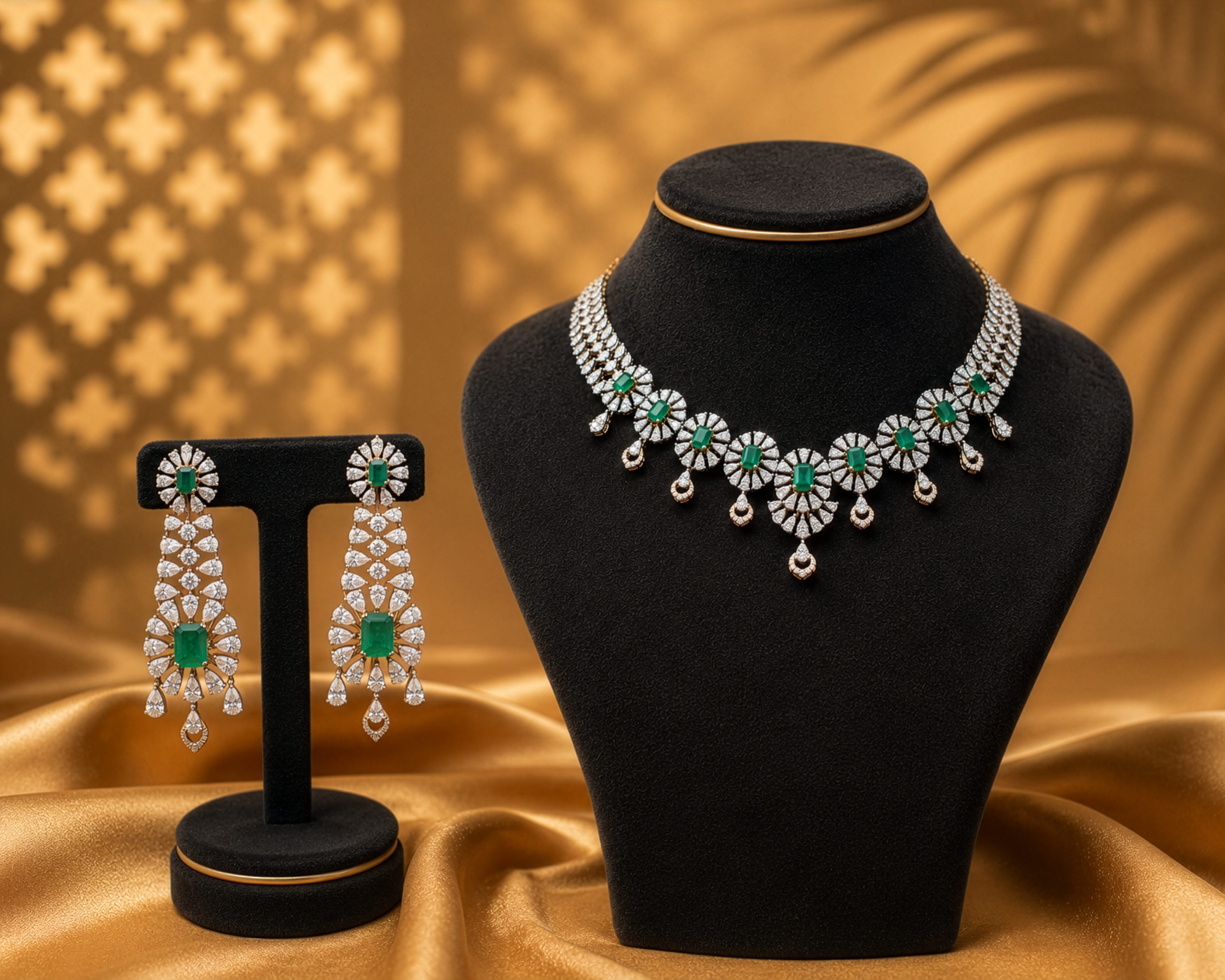 Modern Diamond Necklace
