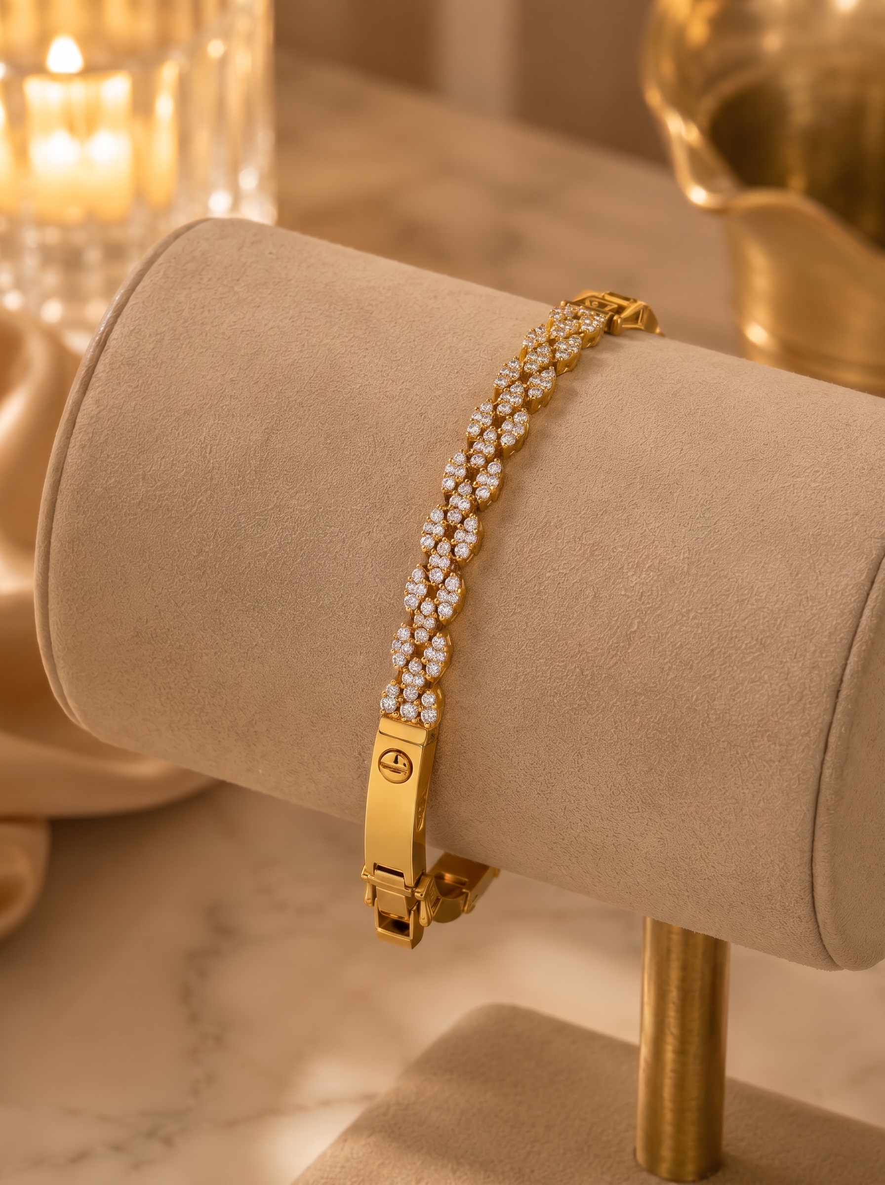 Modern Diamond Bracelet